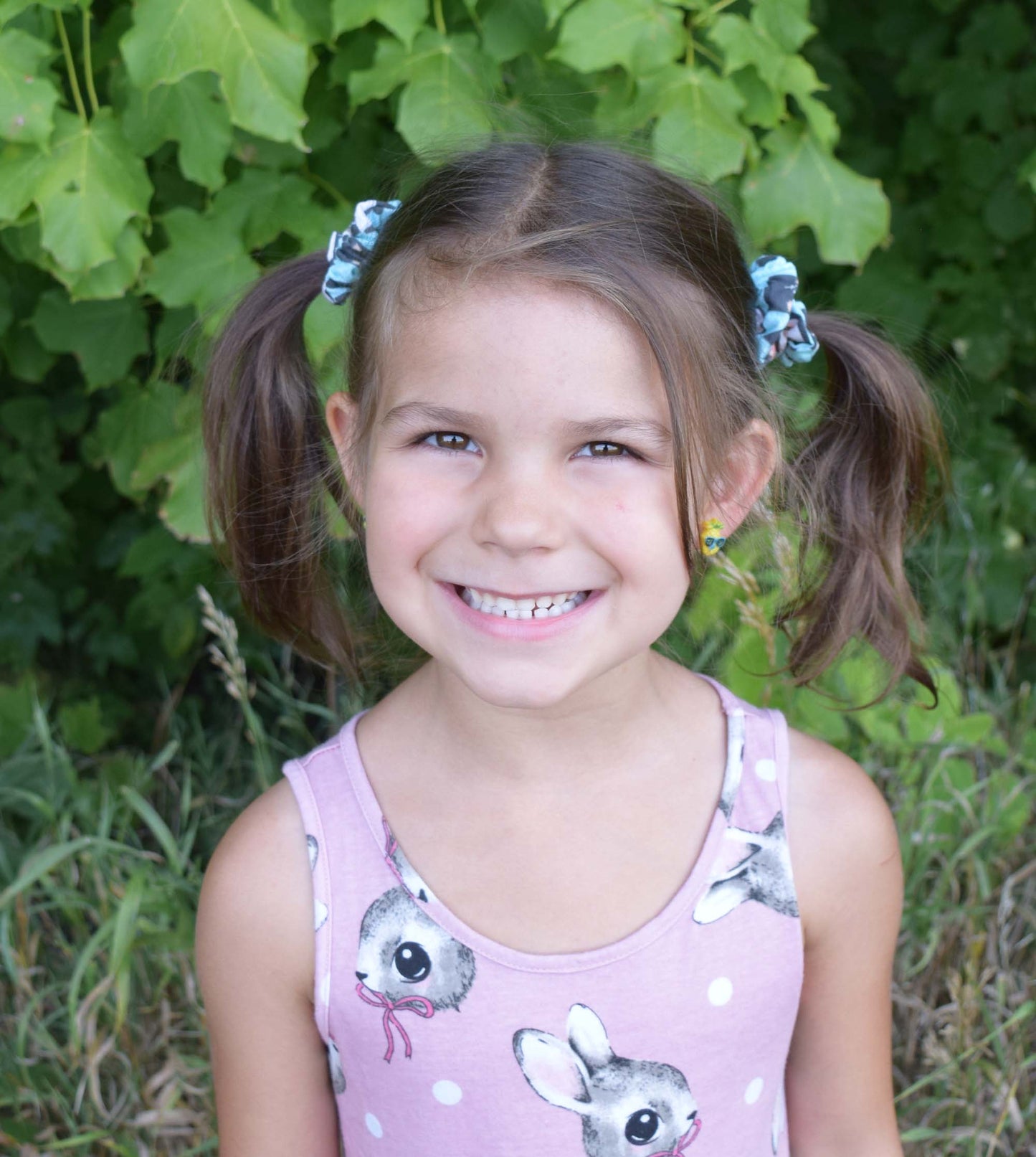 Mini Catholic Scrunchies - Lourdes Pink