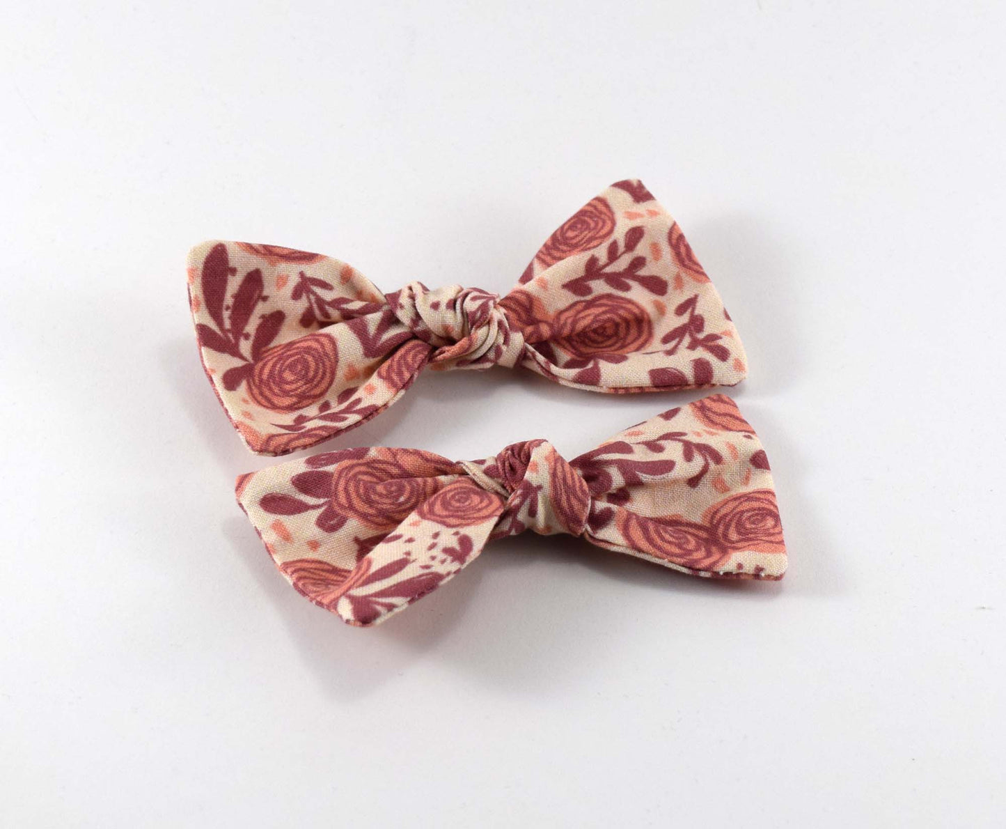 Catholic Hair Bows - Beloved Roses - Joyful Mama Joyful Baby