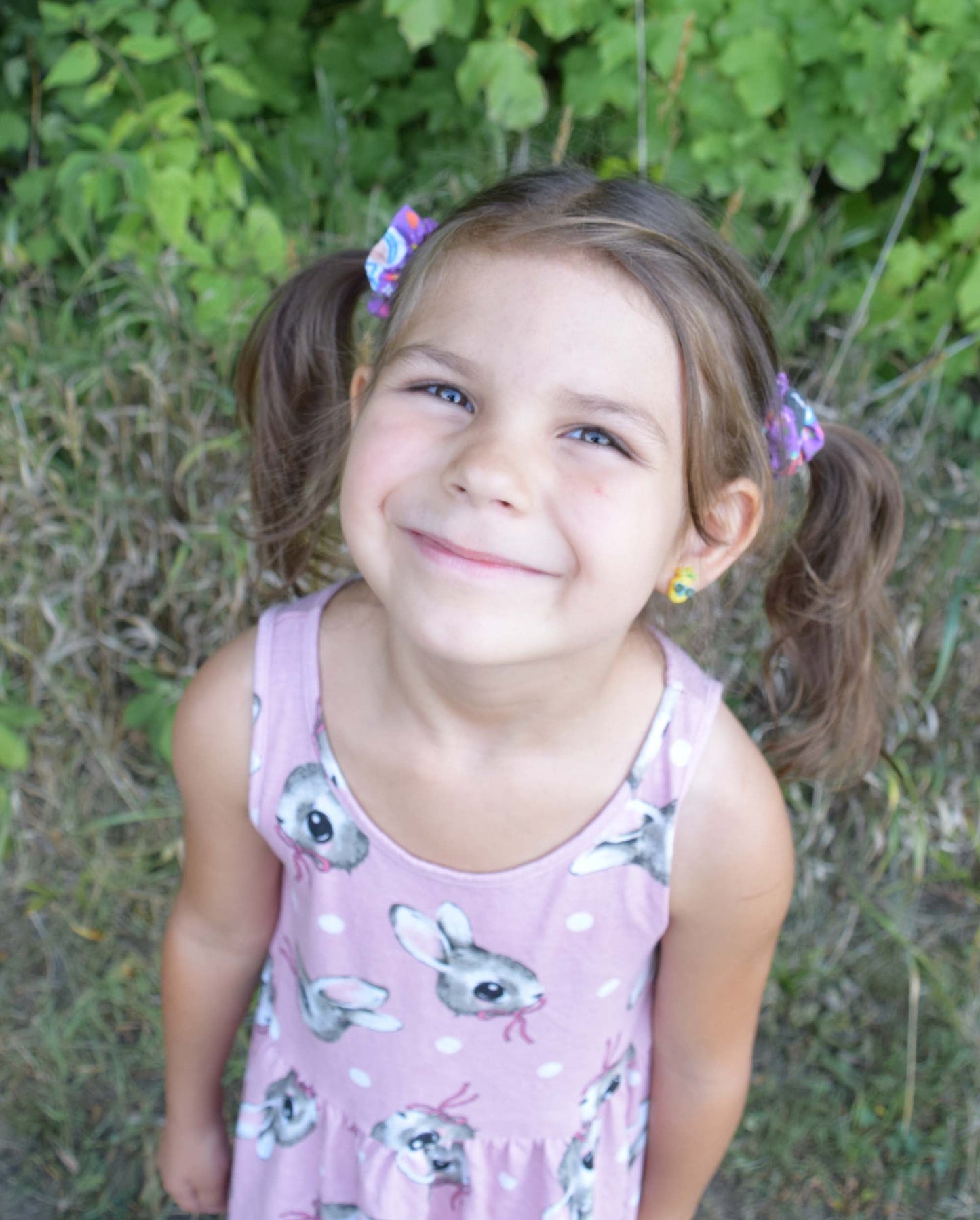 Mini Catholic Scrunchies - Lourdes Pink