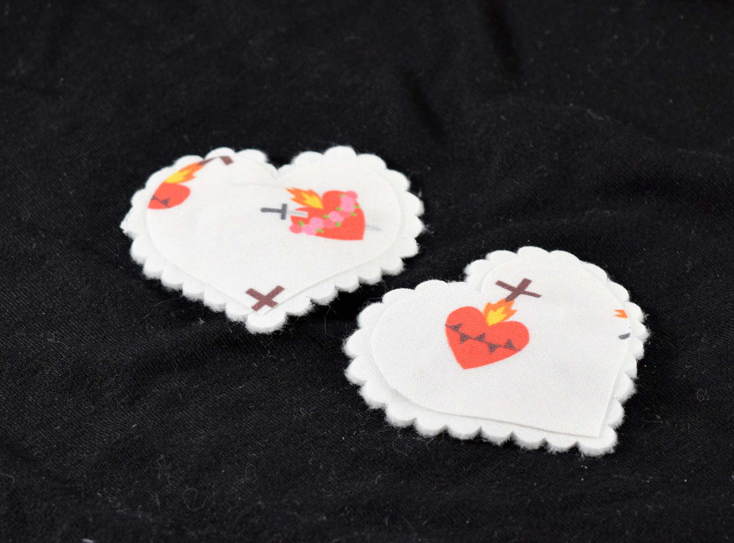 catholic hair clip, catholic girl hair