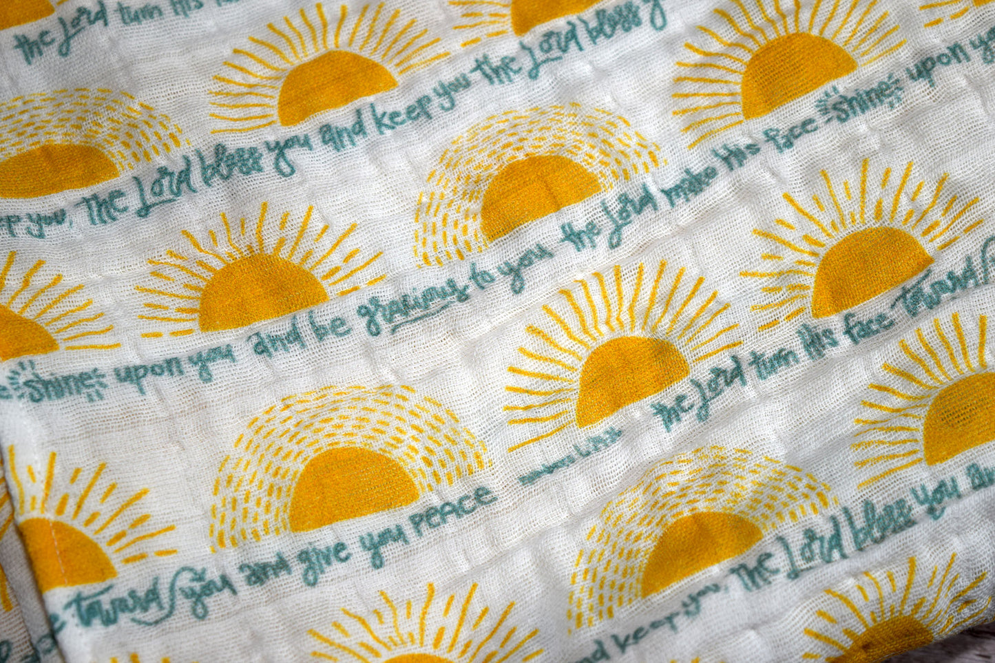 Catholic Swaddle Blanket - The Blessing