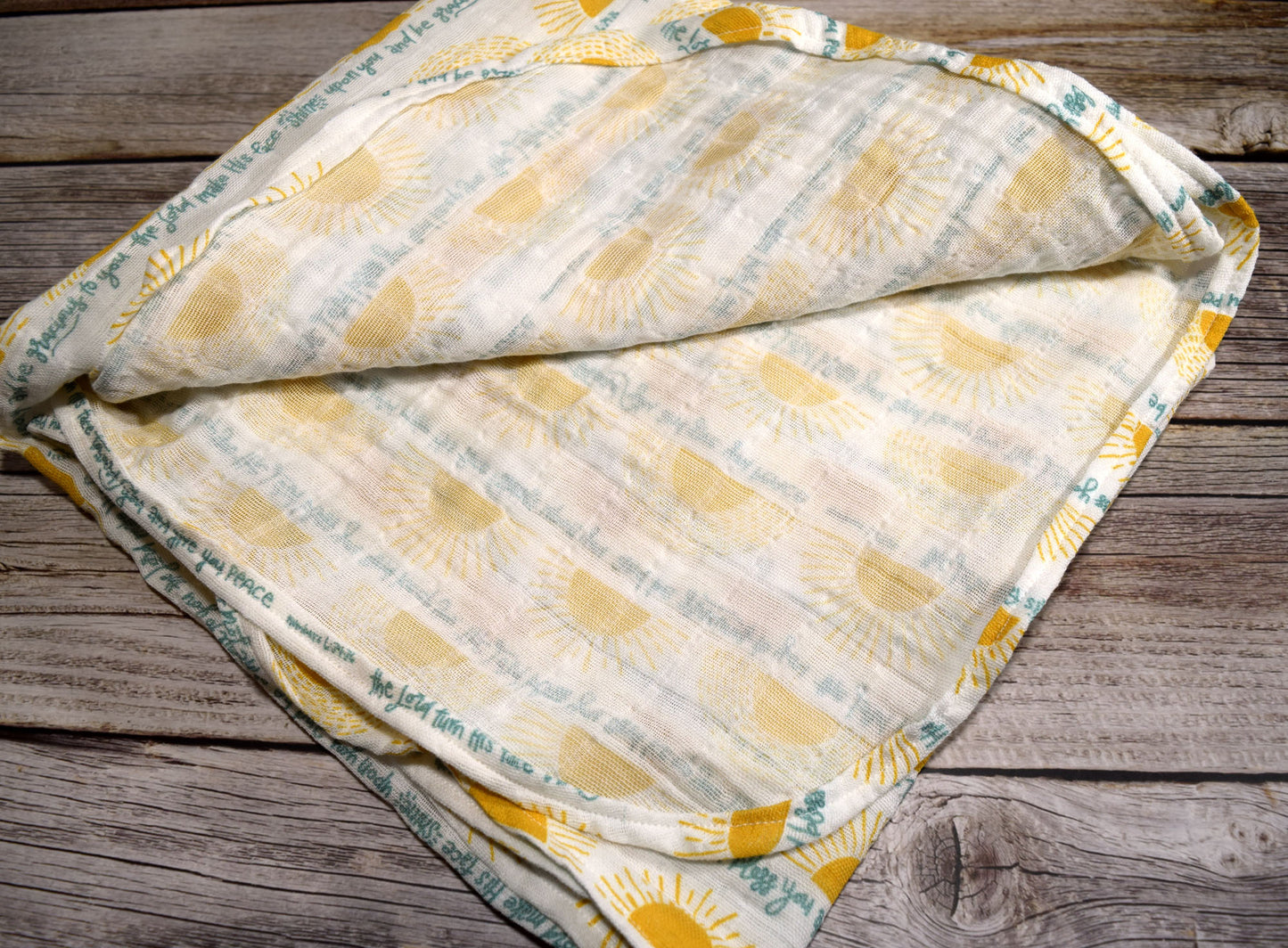 Catholic Swaddle Blanket - The Blessing
