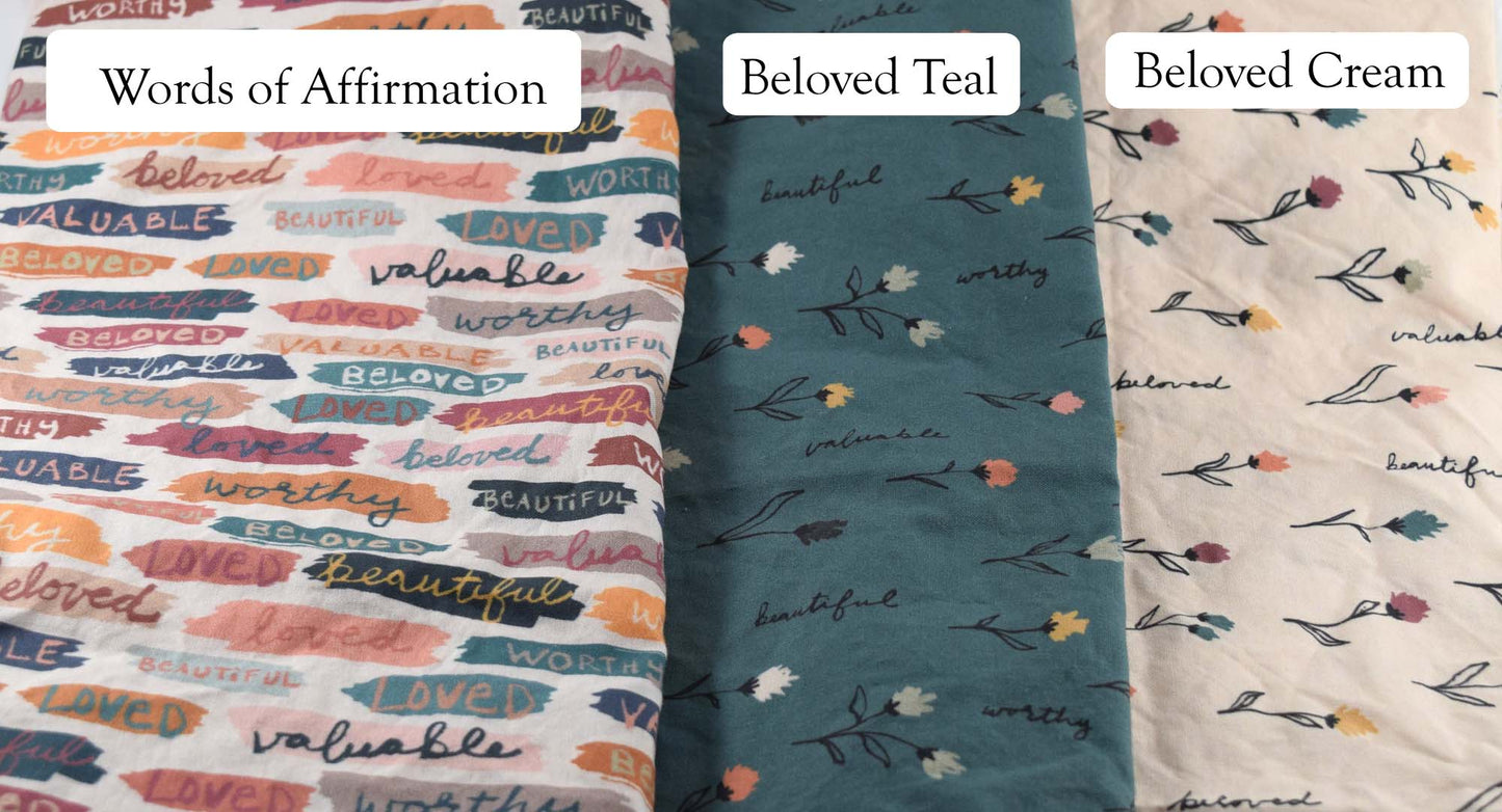 Catholic Scrunchie - Affirmation Collection - Joyful Mama Joyful Baby