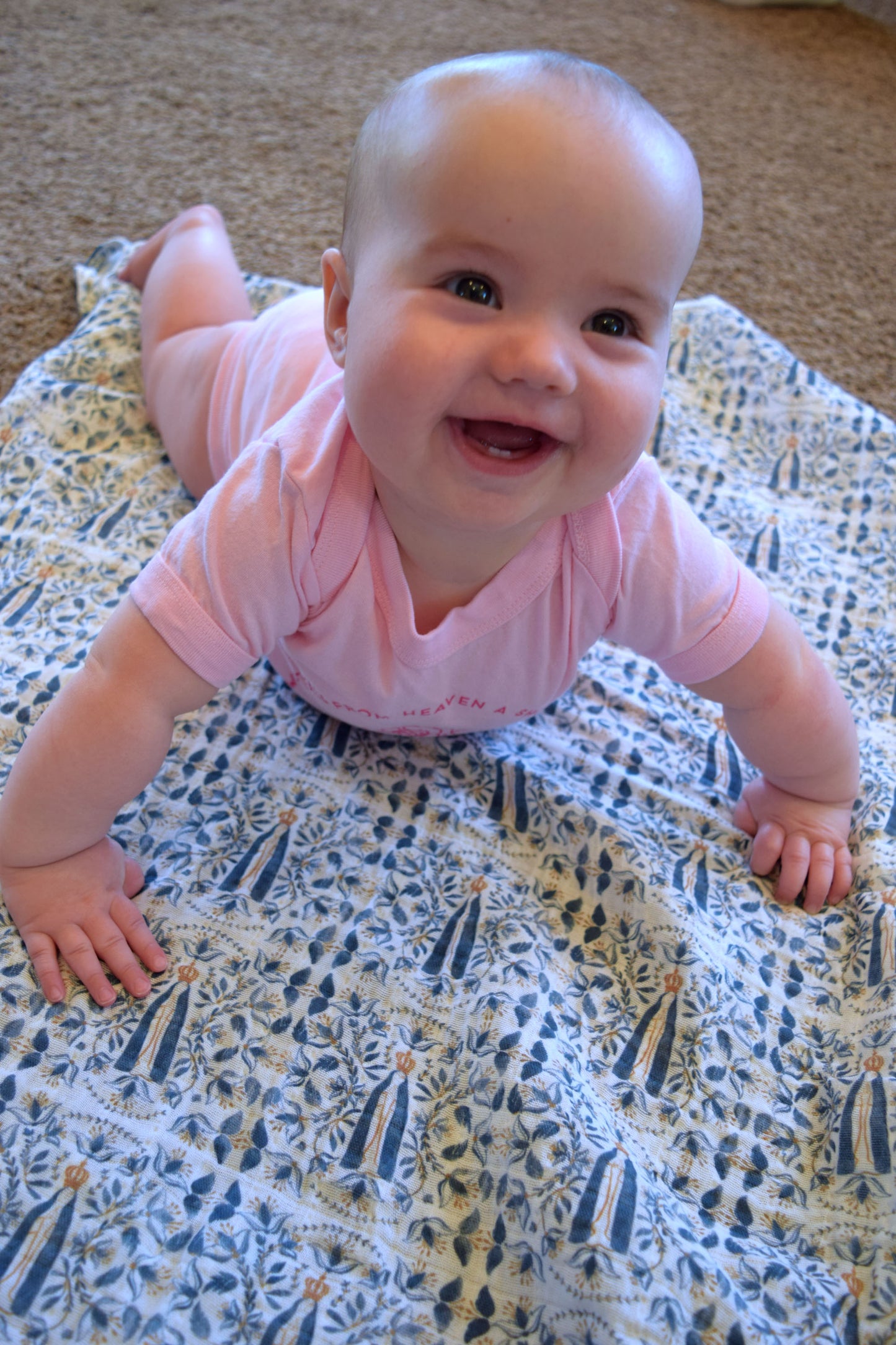 Catholic Swaddle Blanket - Fatima