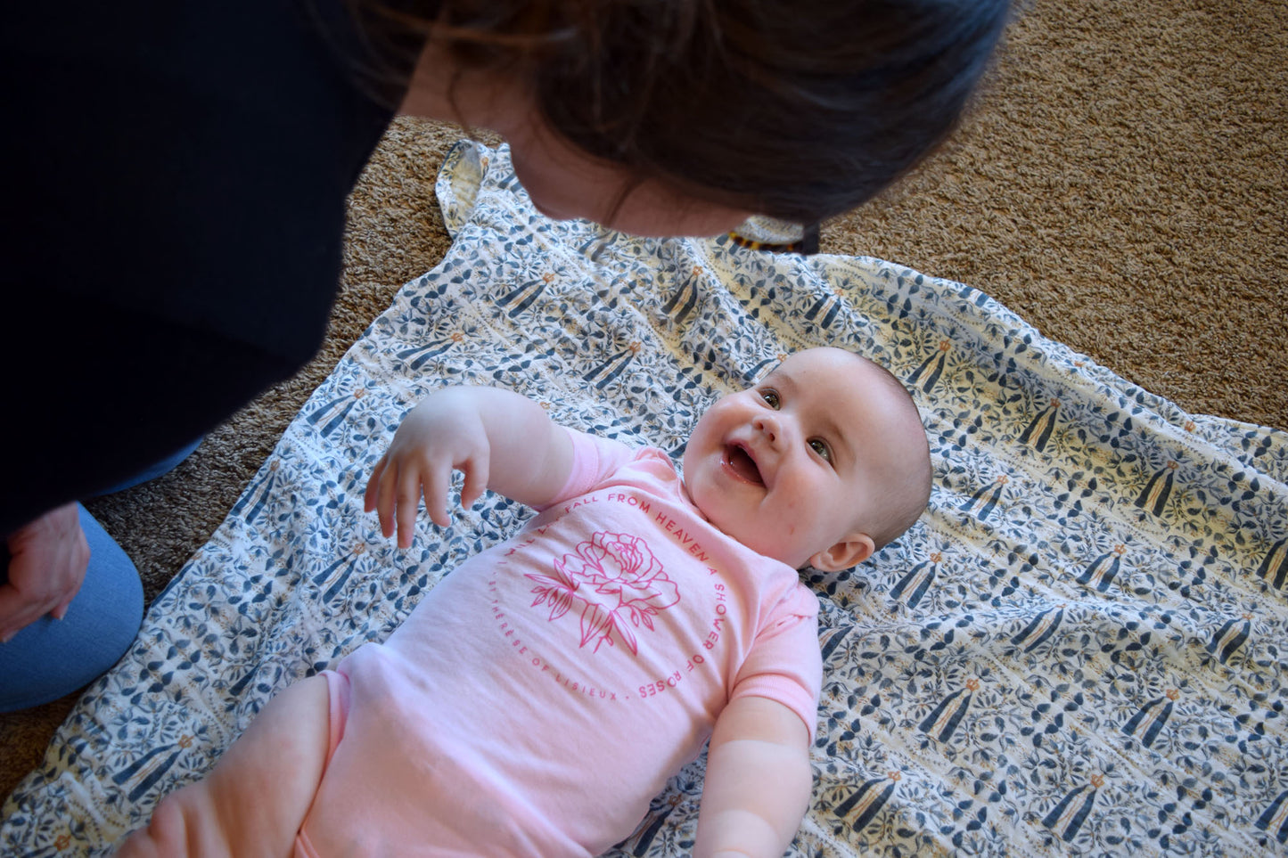Catholic Swaddle Blanket - Fatima