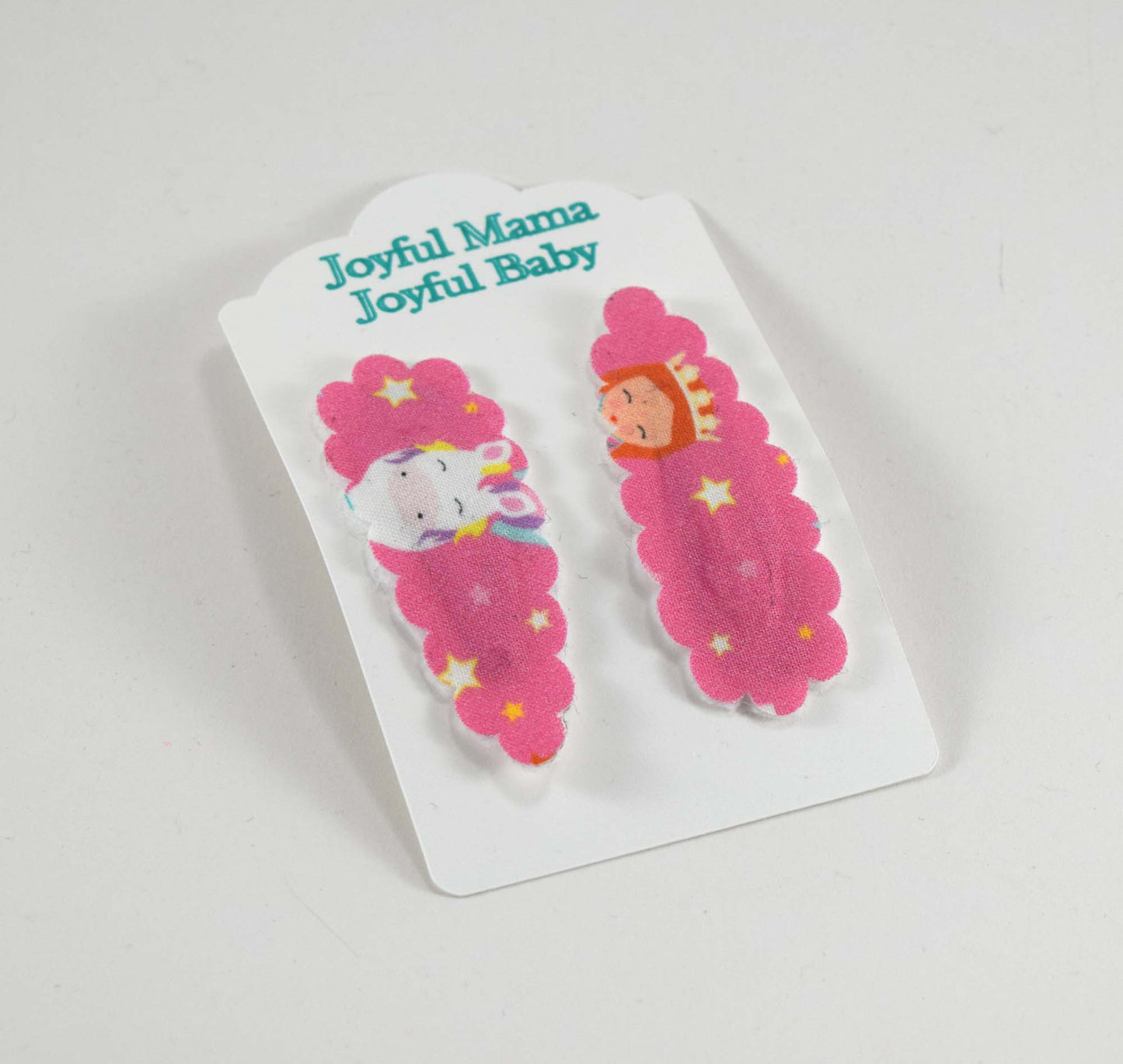 Catholic Hair Barrette Clips - St Justina of Padua