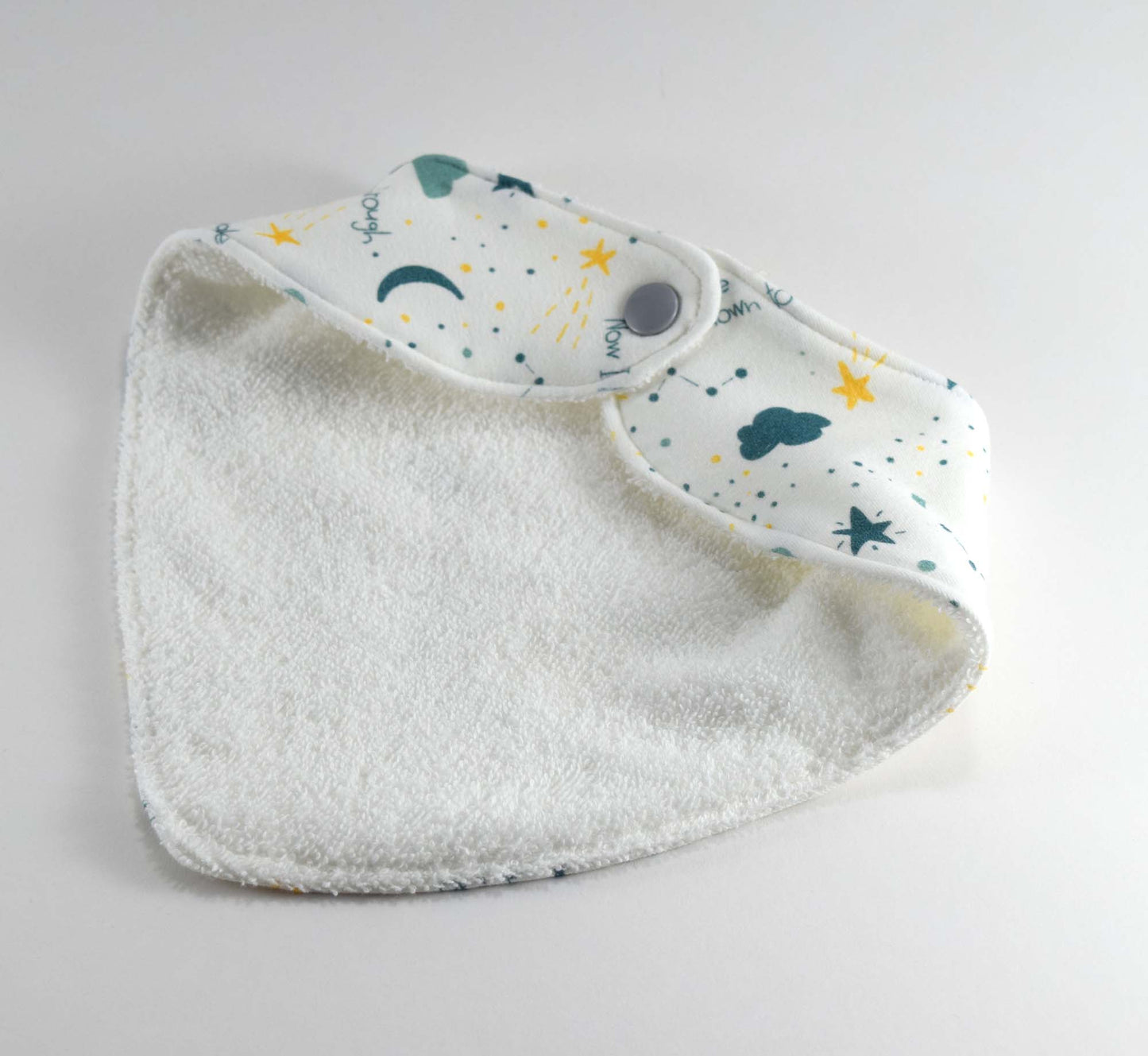 Now I Lay Me Down to Sleep Bandana Baby Bib - Joyful Mama Joyful Baby