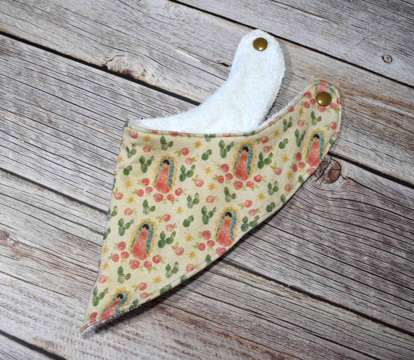Mini Guadalupe Bandana Baby Drool Bib