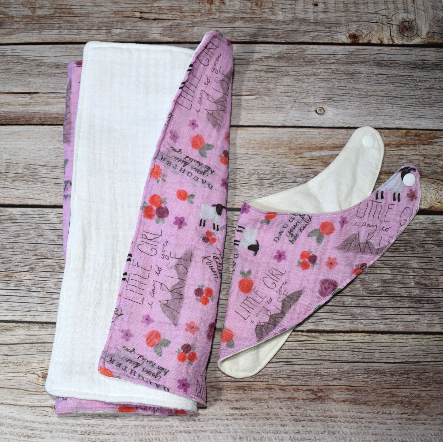Catholic Burp Cloth - Talitha Koum