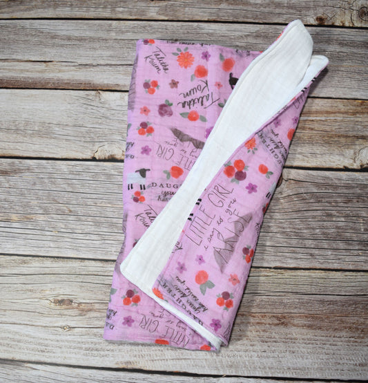 Catholic Burp Cloth - Talitha Koum