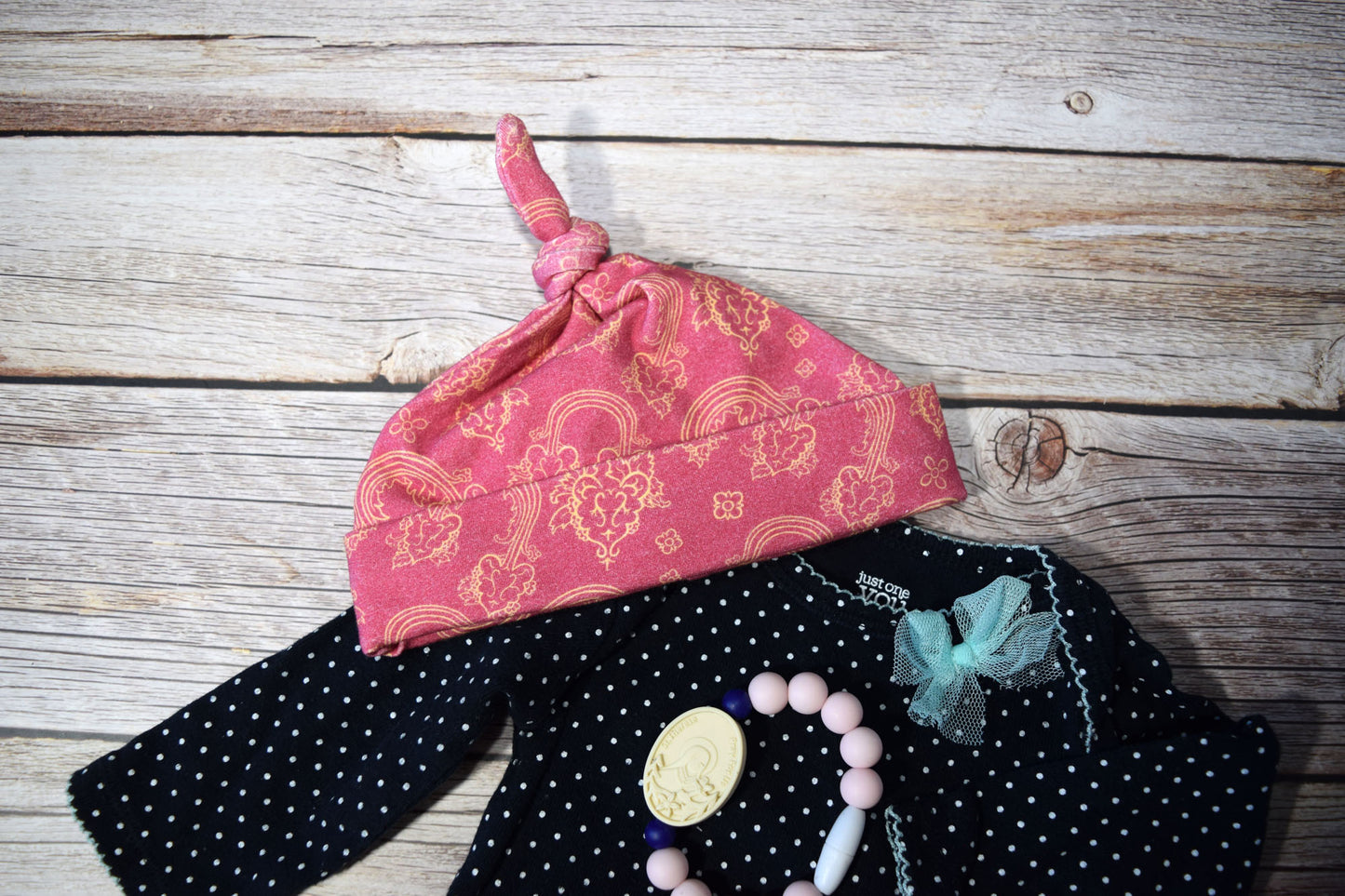 our lady of guadalupe, catholic baby hat