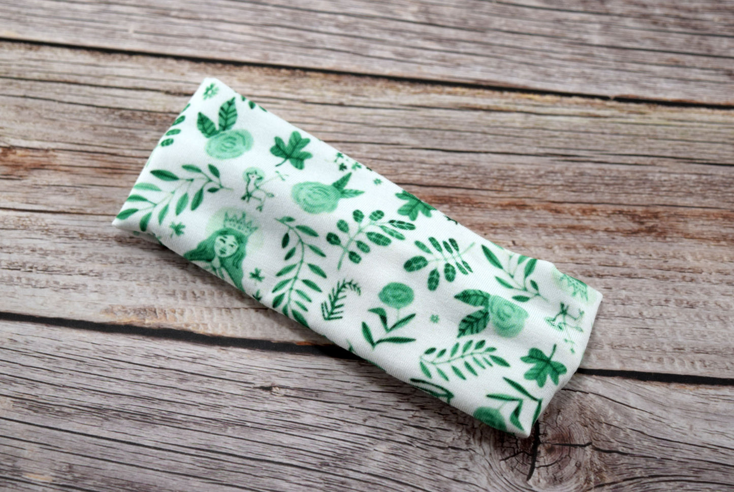 BABY SIZED White Our Lady of Knock Twist Headband