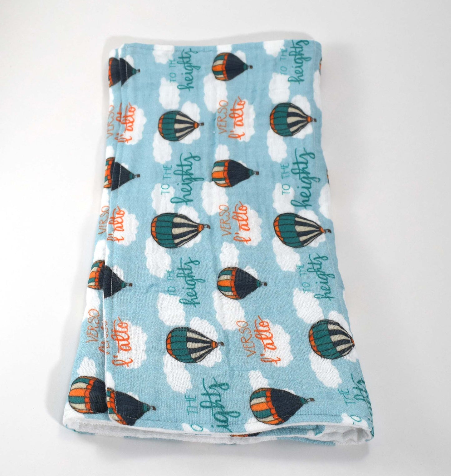 Catholic Burp Cloth - Verso L'alto
