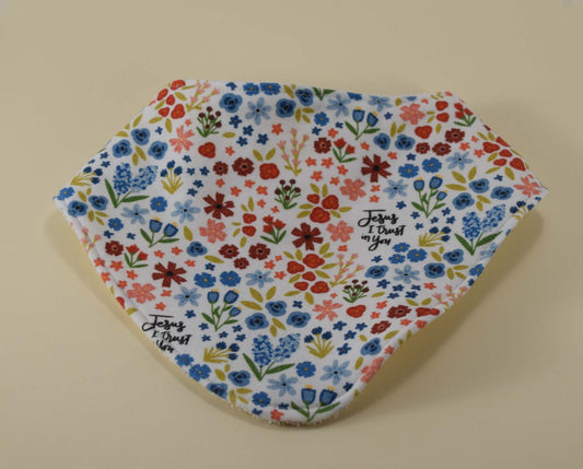 Divine mercy bib, catholic baby bib, catholic baby gift