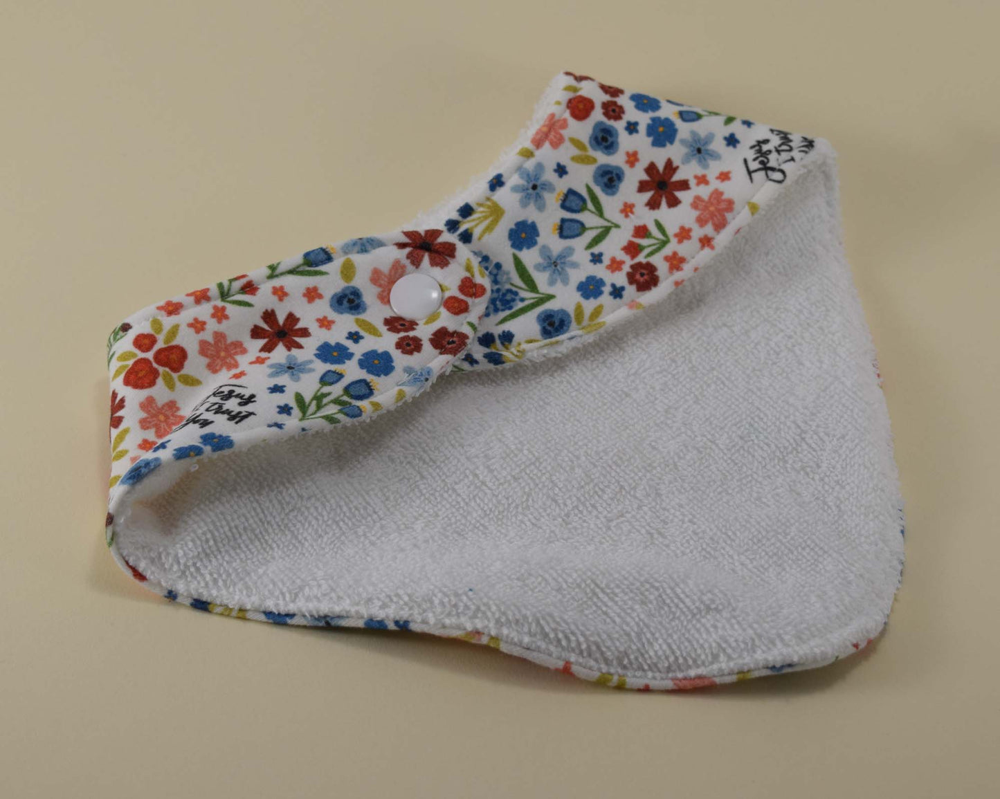 Divine Mercy Floral Bandana Baby Drool Bib