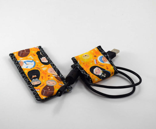 catholic cord wrap, catholic kid gift, catholic cord keeper