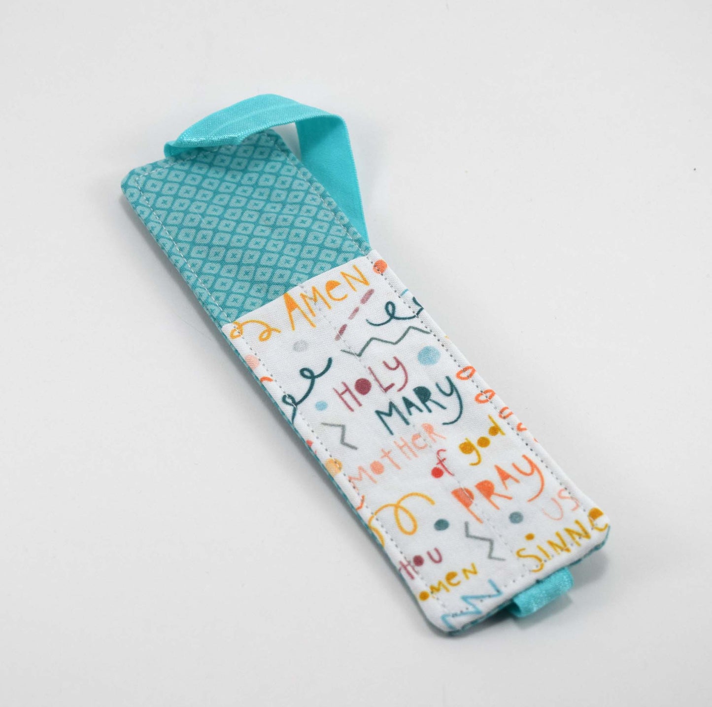 Catholic Planner Pen Pouch and Bookmark - Doodle Hail Mary