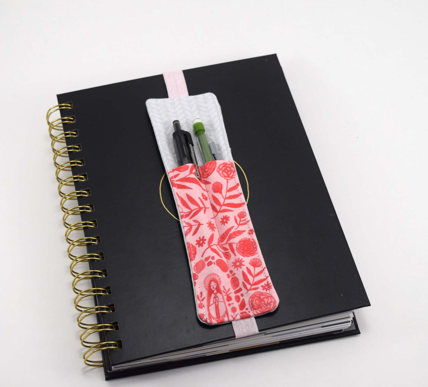 Catholic Planner Pen Pouch and Bookmark - Our Lady of Lourdes - Joyful Mama Joyful Baby