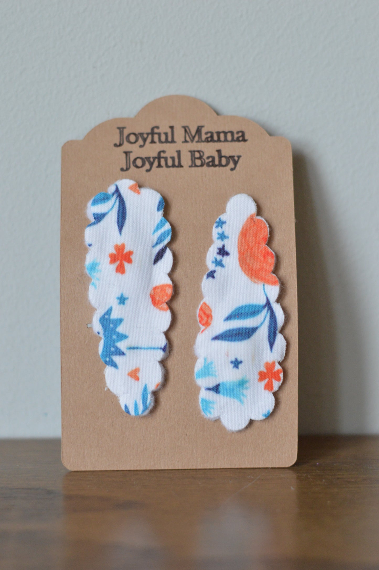 Catholic Hair Clips - Salve Regina - Joyful Mama Joyful Baby