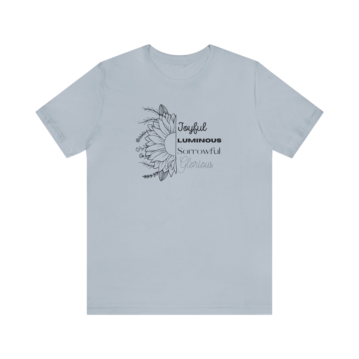 Mysteries of the Rosary- Women's T-shirt
