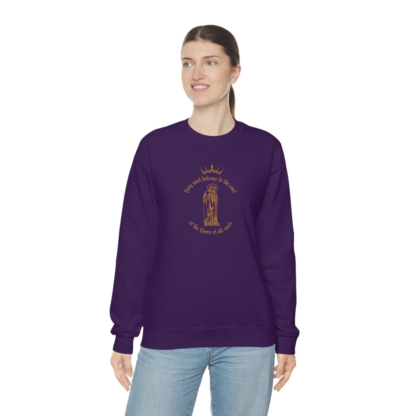 Marys Court Unisex Heavy Blend Crewneck Sweatshirt