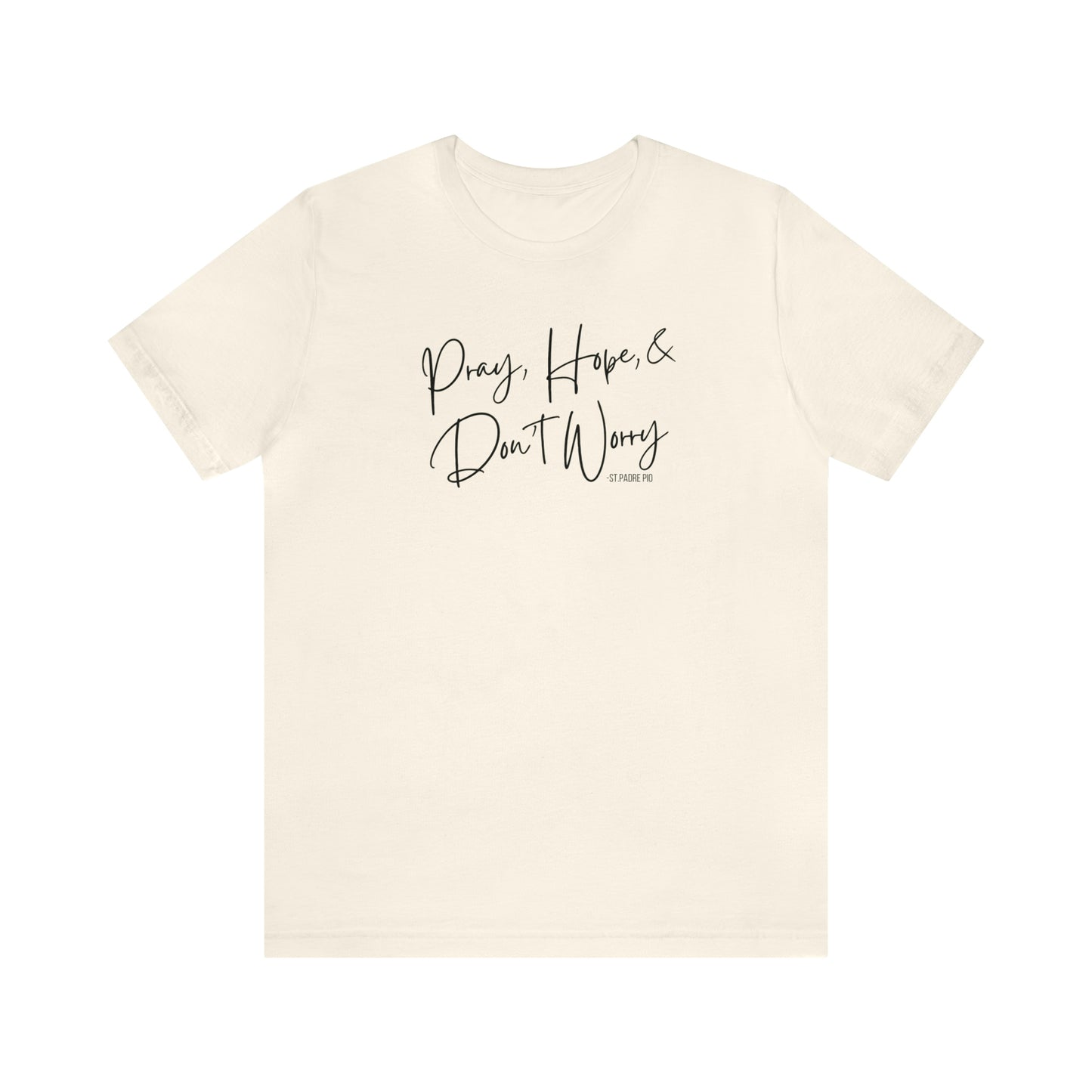 St. Padre Pio Unisex Jersey Short Sleeve Tee