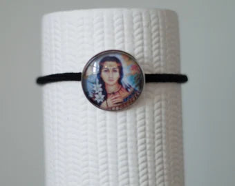 St. Kateri Hair Tie- Catholic- Hair Elastic-womens gift