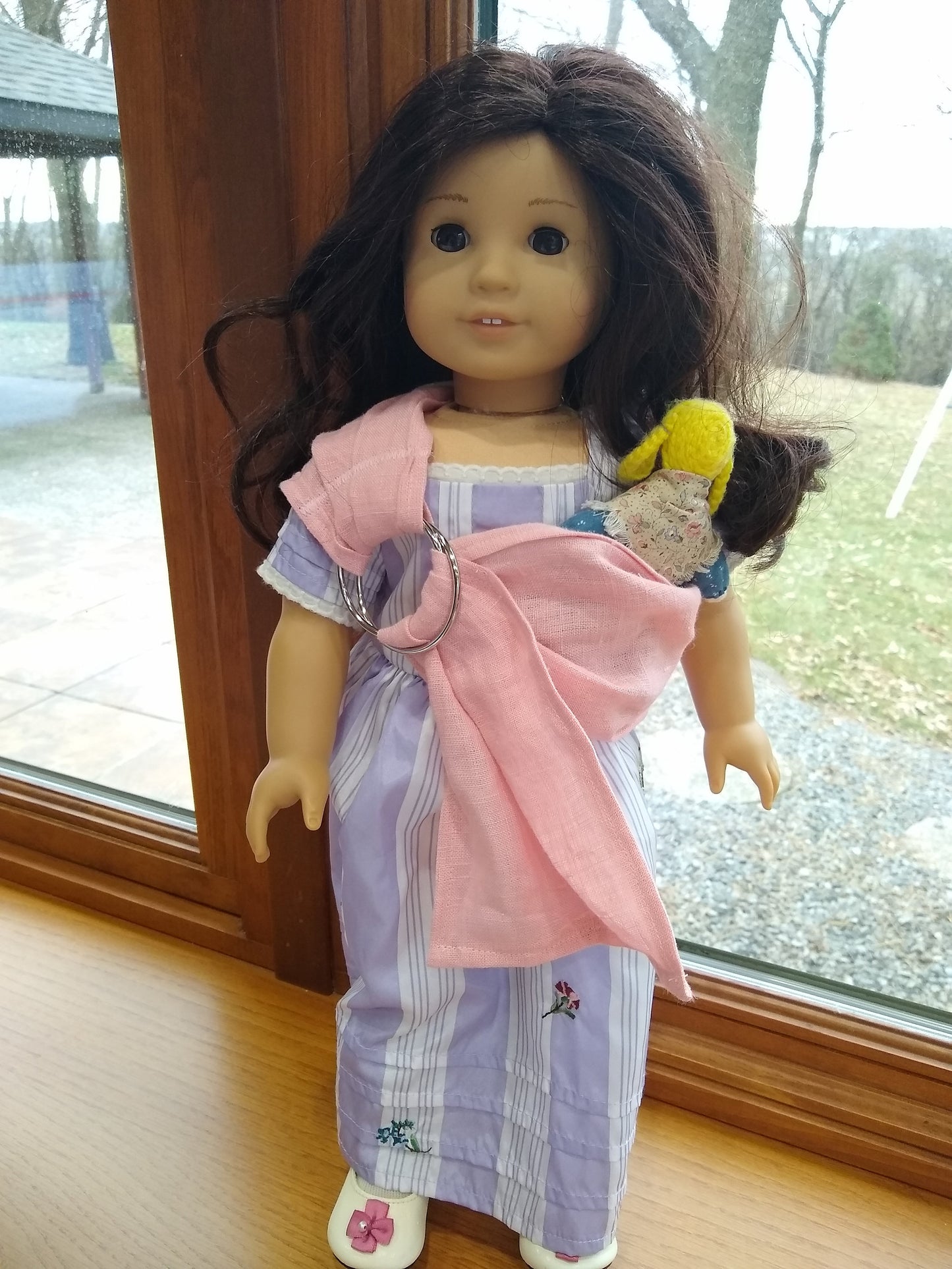 MINI Doll Ring Sling Carrier - Joyful Mama Joyful Baby