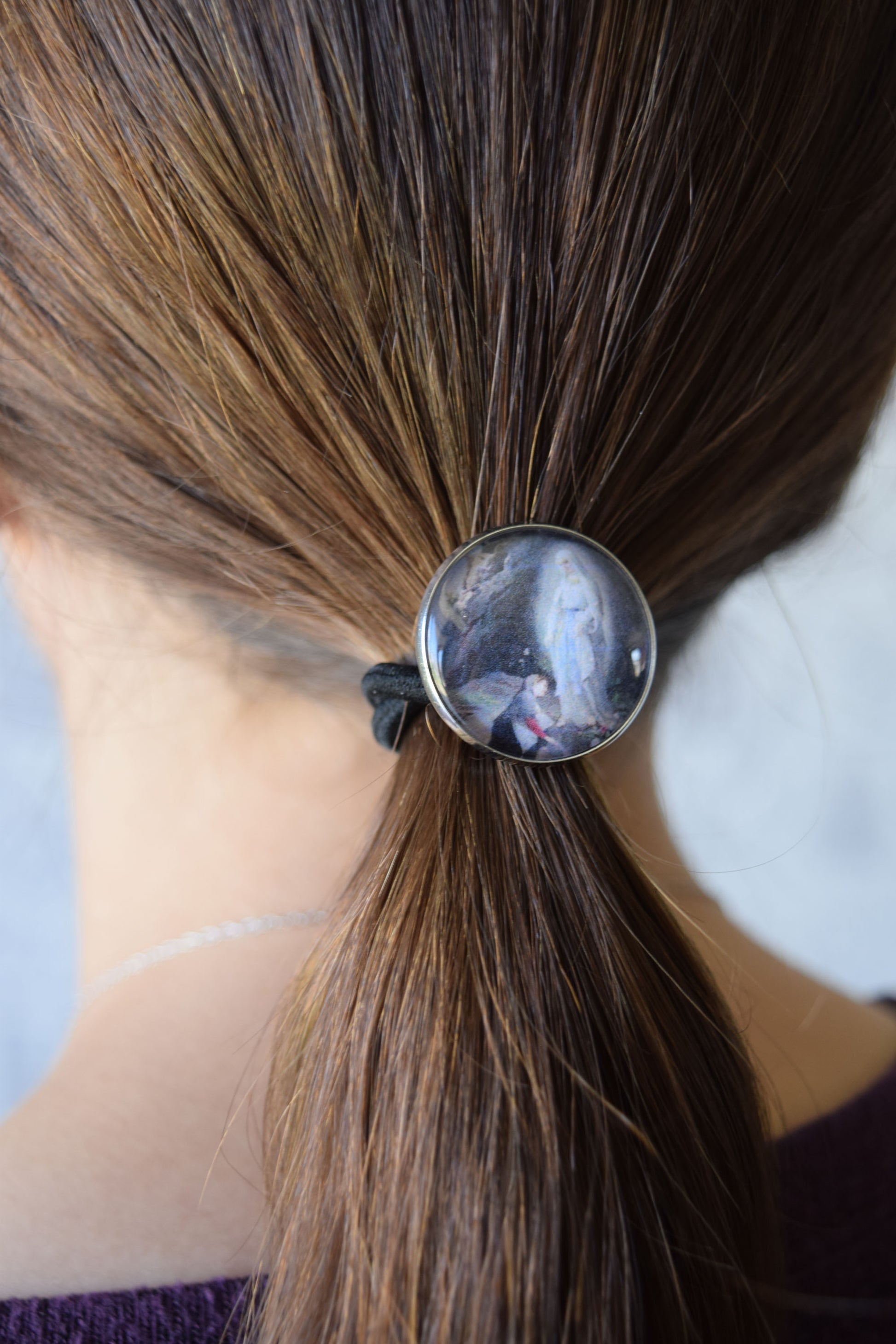 catholic hair tie