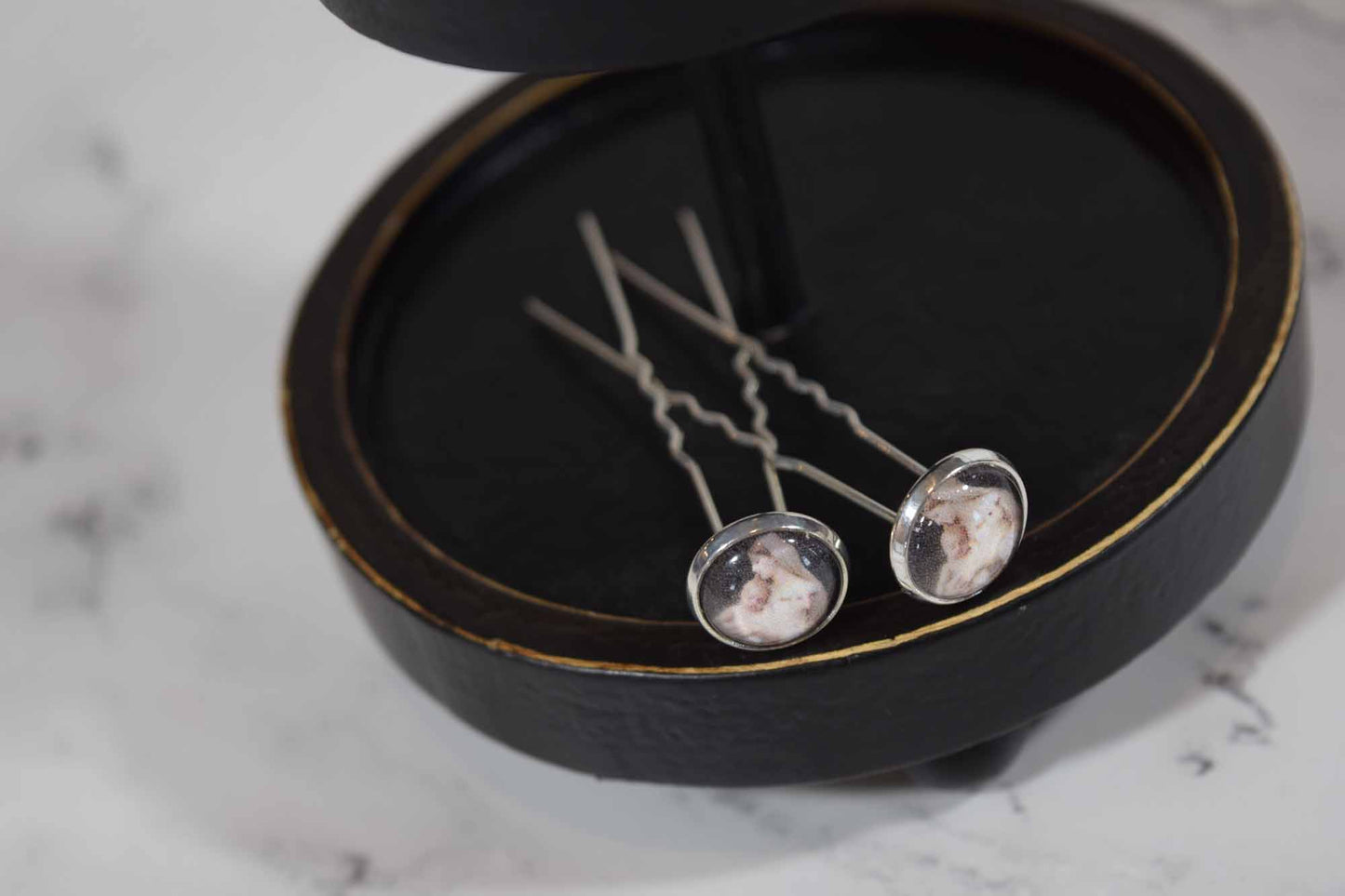 Our Lady l'innocence Hair Pin- Catholic- Hair pin-womens gift