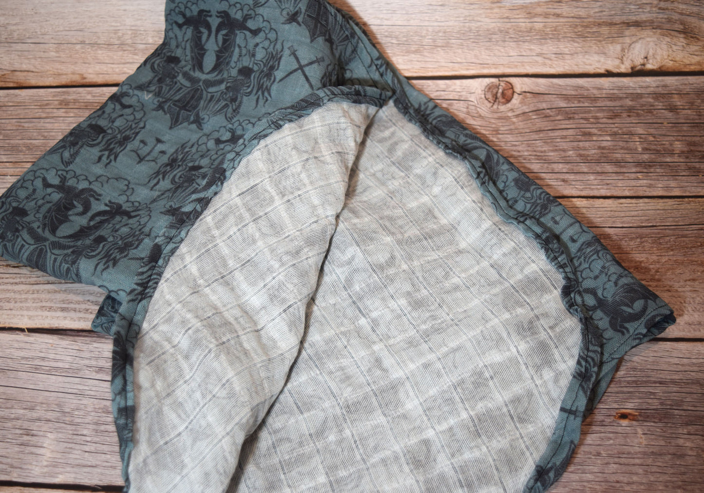 Catholic Swaddle Blanket - St Michael