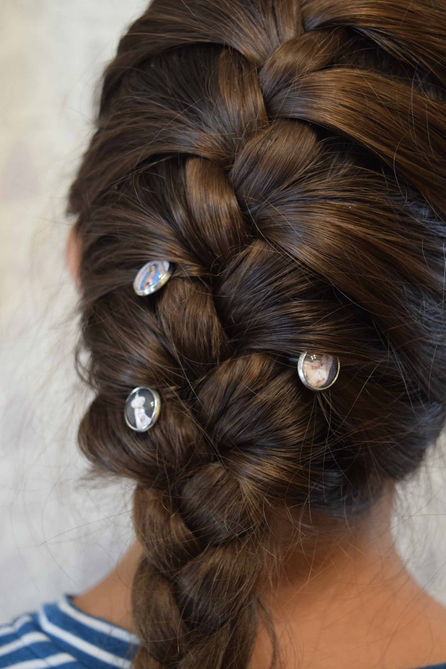 Our Lady l'innocence Hair Pin- Catholic- Hair pin-womens gift