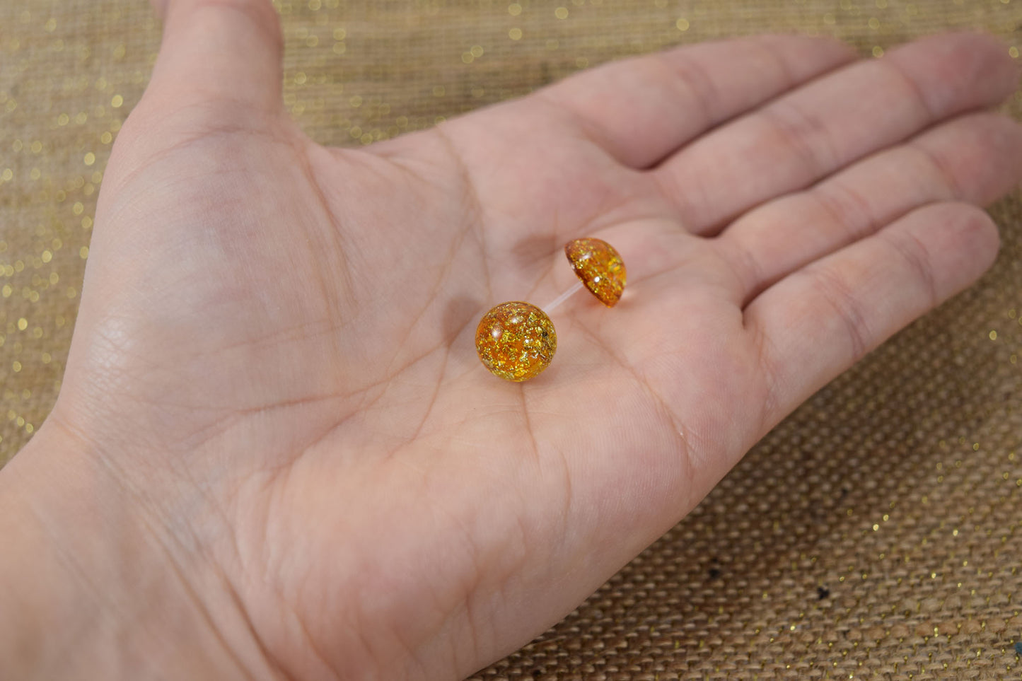 Kid’s Saint Earrings - St Ambrose Honey Drops