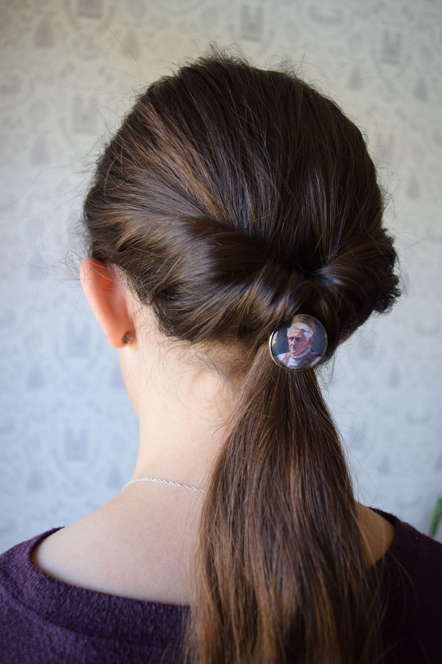 Pope Benedict XVI hair tie