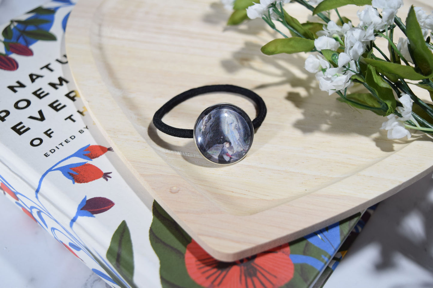Our Lady of Lourdes Hair Tie