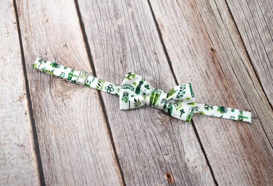 catholic bow tie, catholic boy bow tie, catholic boy gift, catholic saints, catholic saint bow tie, catholic adjustable bow tie, ireland saints, st patrick bow tie, green bow tie