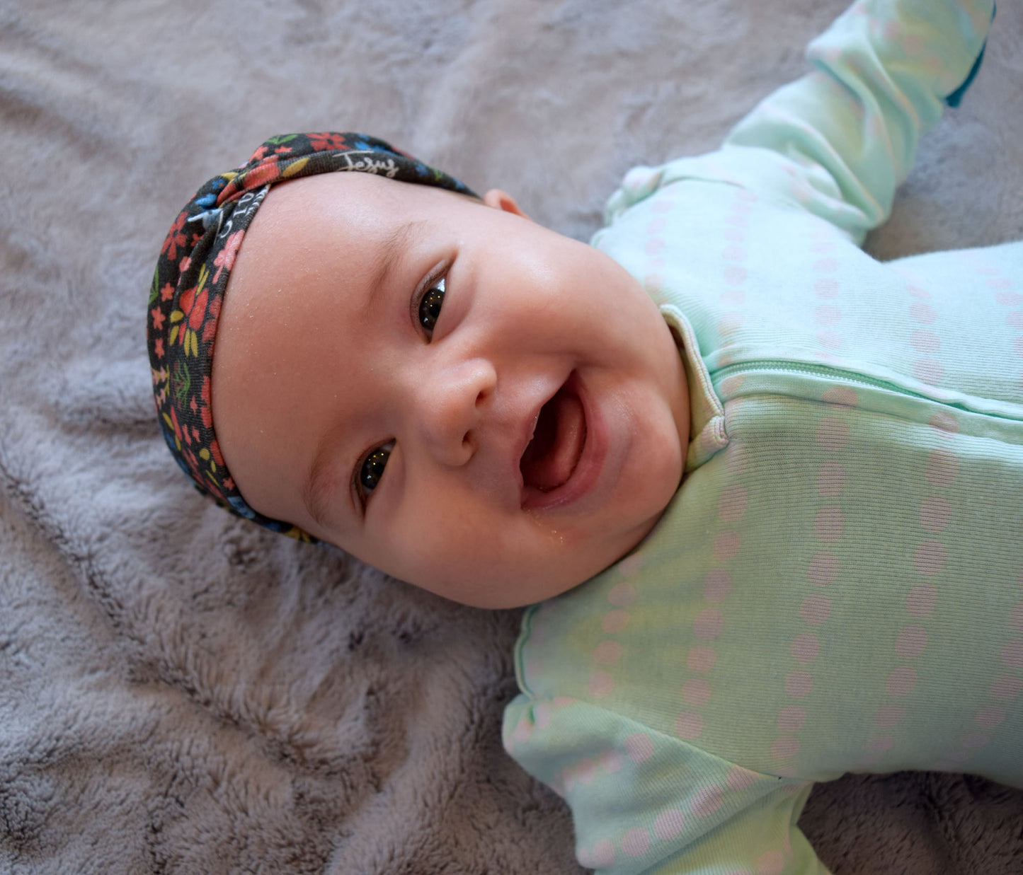 catholic baby gift, soft headband, catholic turban headband