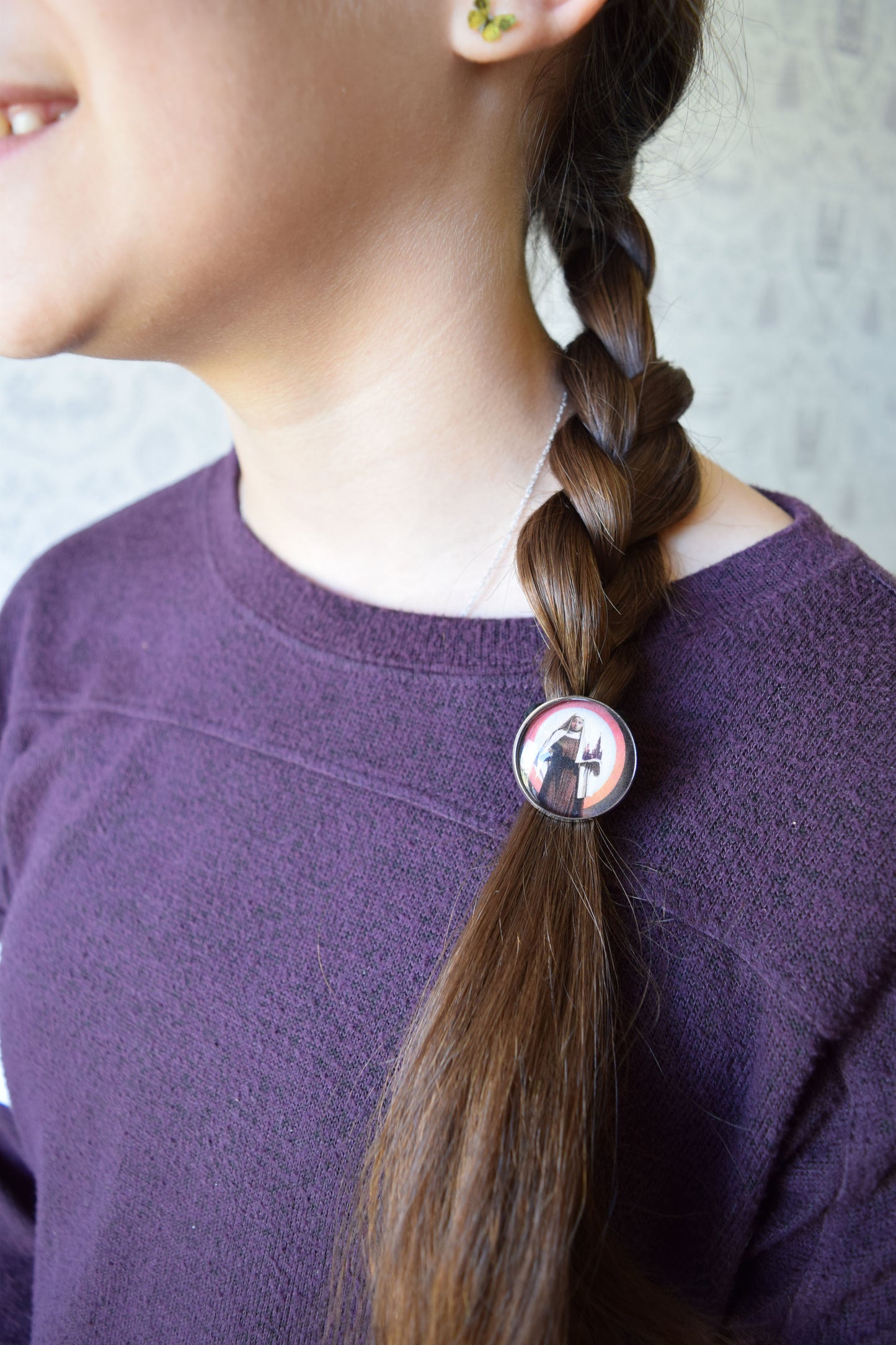 catholic hair tie