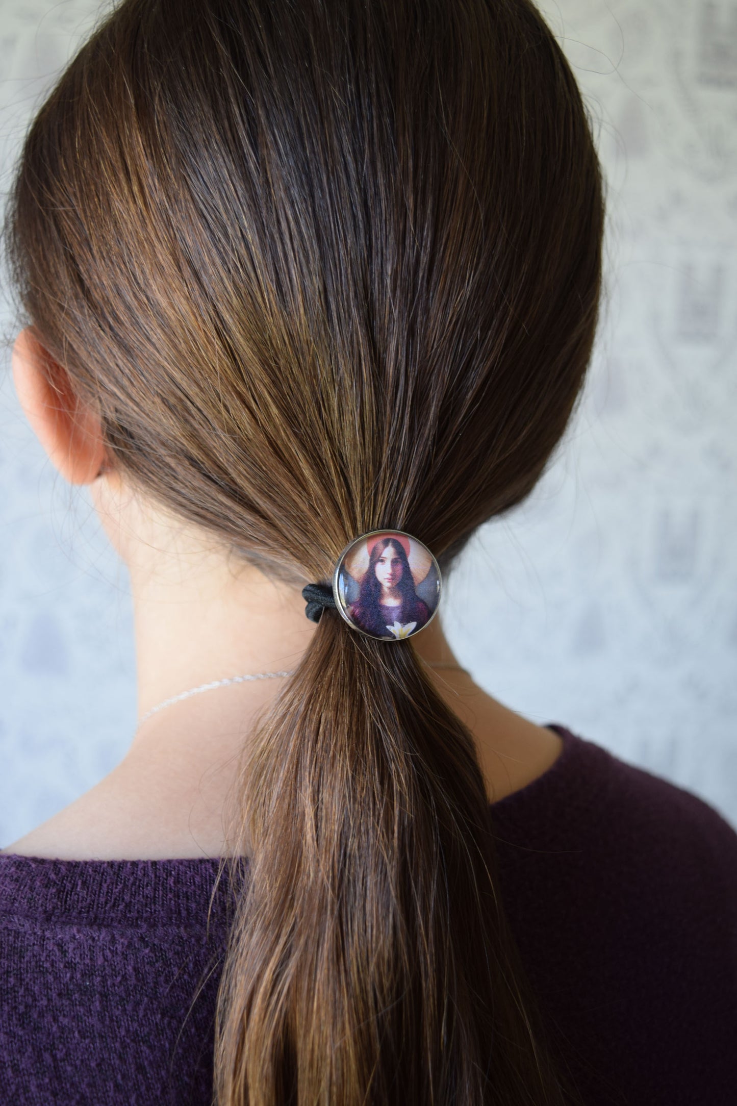 Saint Maria Goretti hair tie