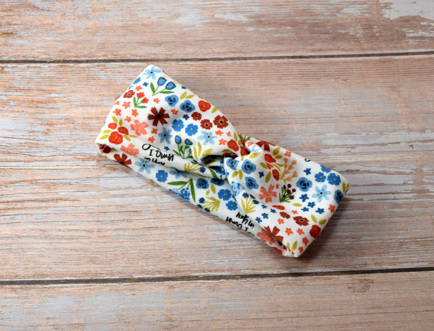 divine mercy headband, catholic twist headband, catholic baby headband, catholic baby shower gift