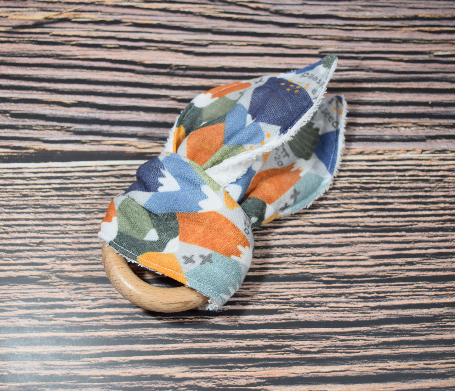 catholic bunny teether, catholic teether toy, catholic teething, catholic baby, catholic baby gift
