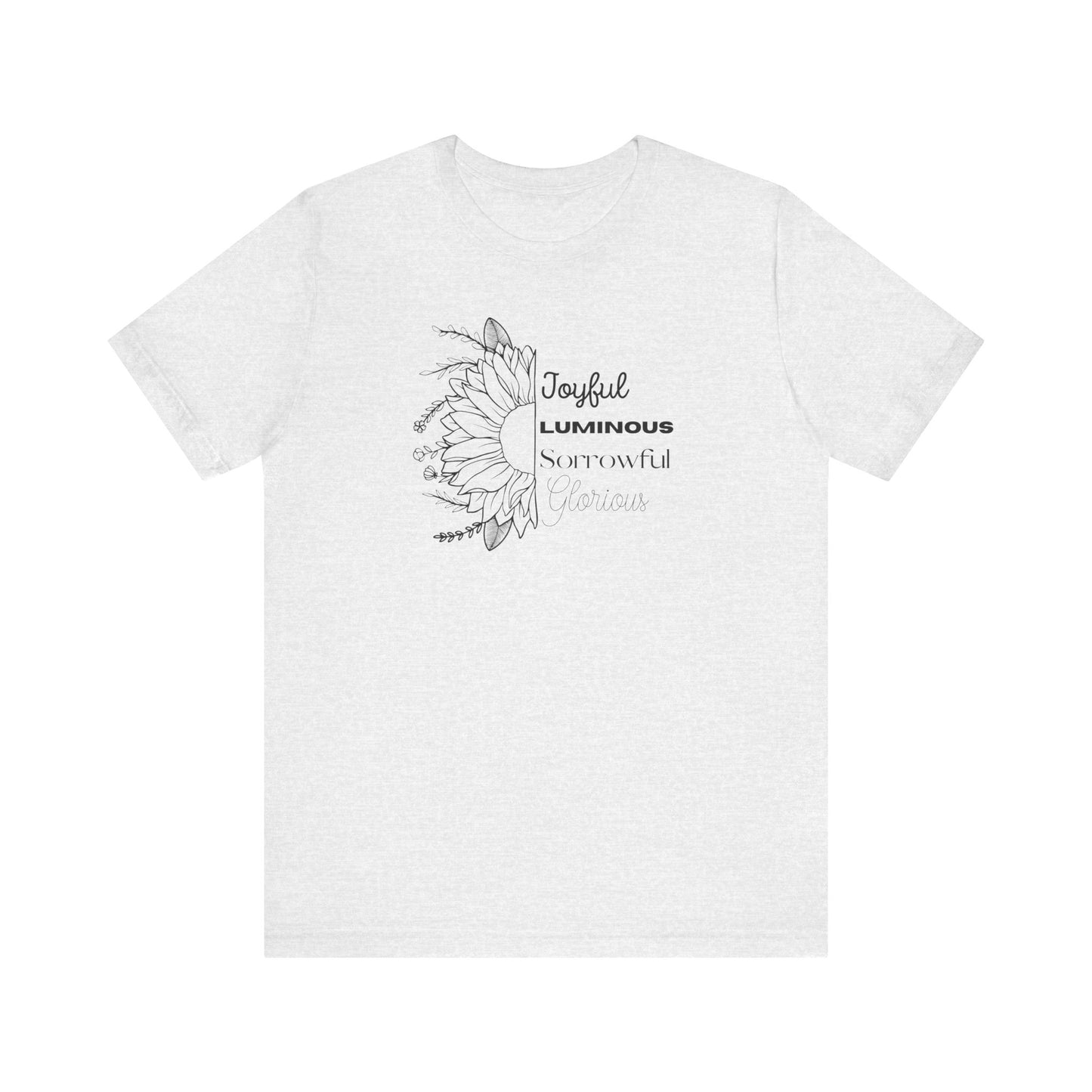 Winter Mysteries of the Rosary- Women's T-shirt