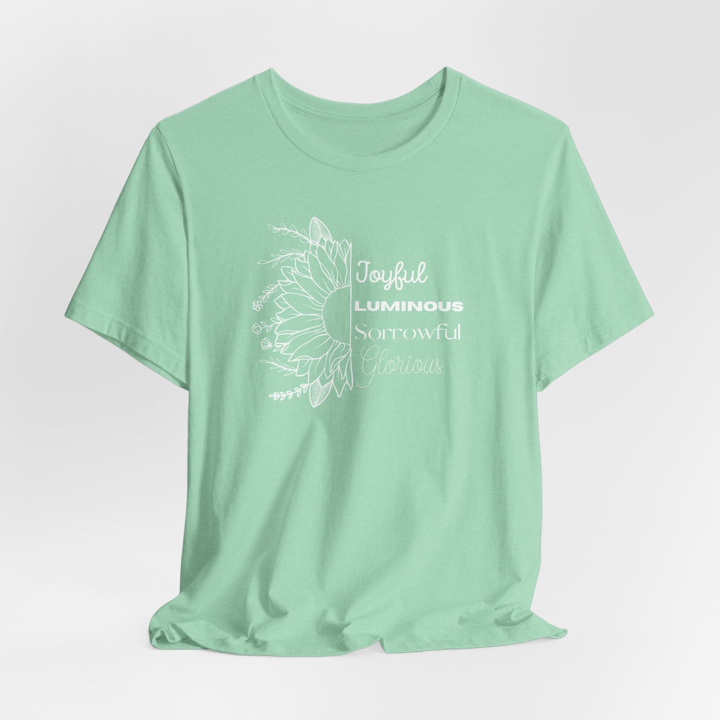 Spring Mysteries of the Rosary- Women's T-shirt