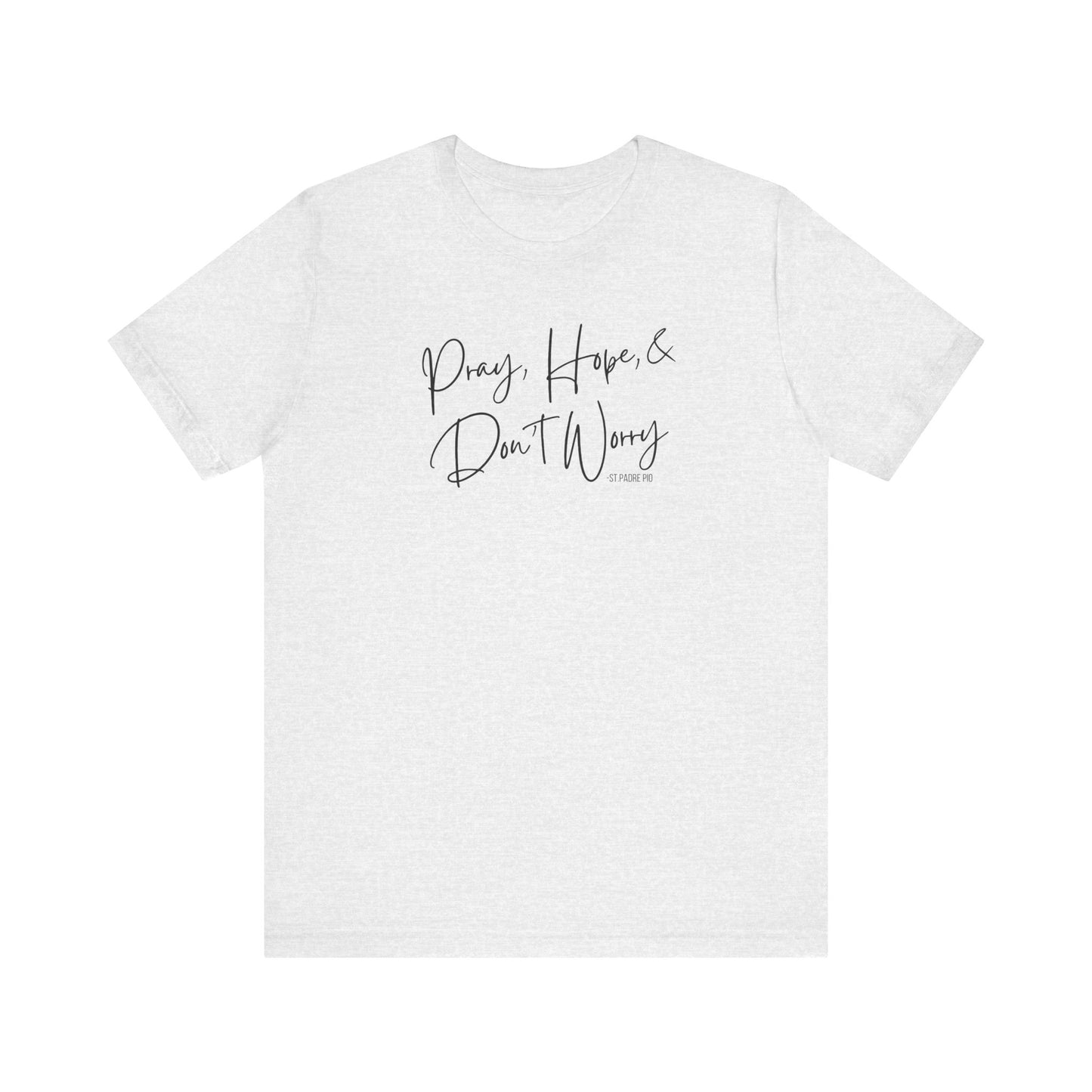 St. Padre Pio Unisex Jersey Short Sleeve Tee