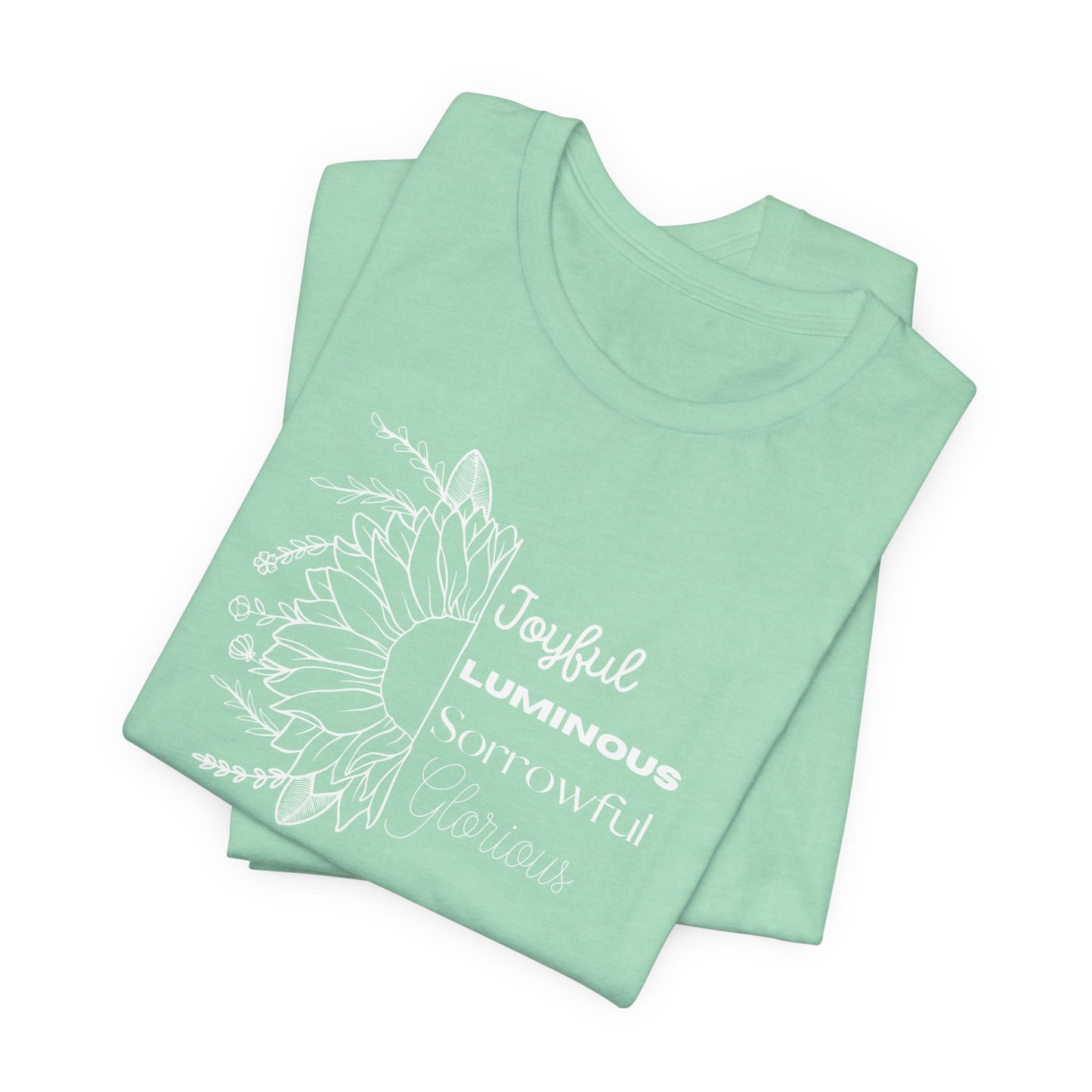 Spring Mysteries of the Rosary- Women's T-shirt