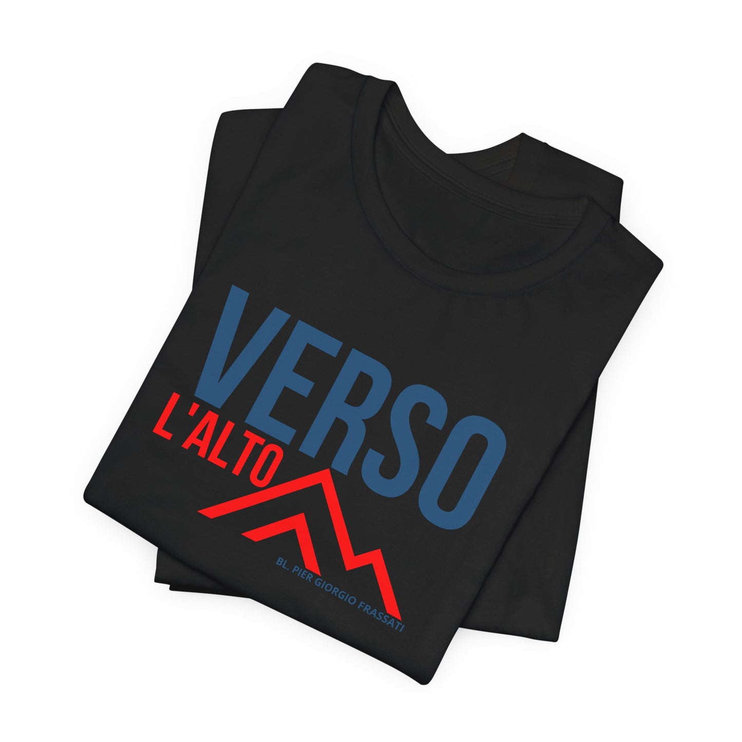 Verso L'Alto- Unisex Jersey Short Sleeve Tee- Catholic Mens tee