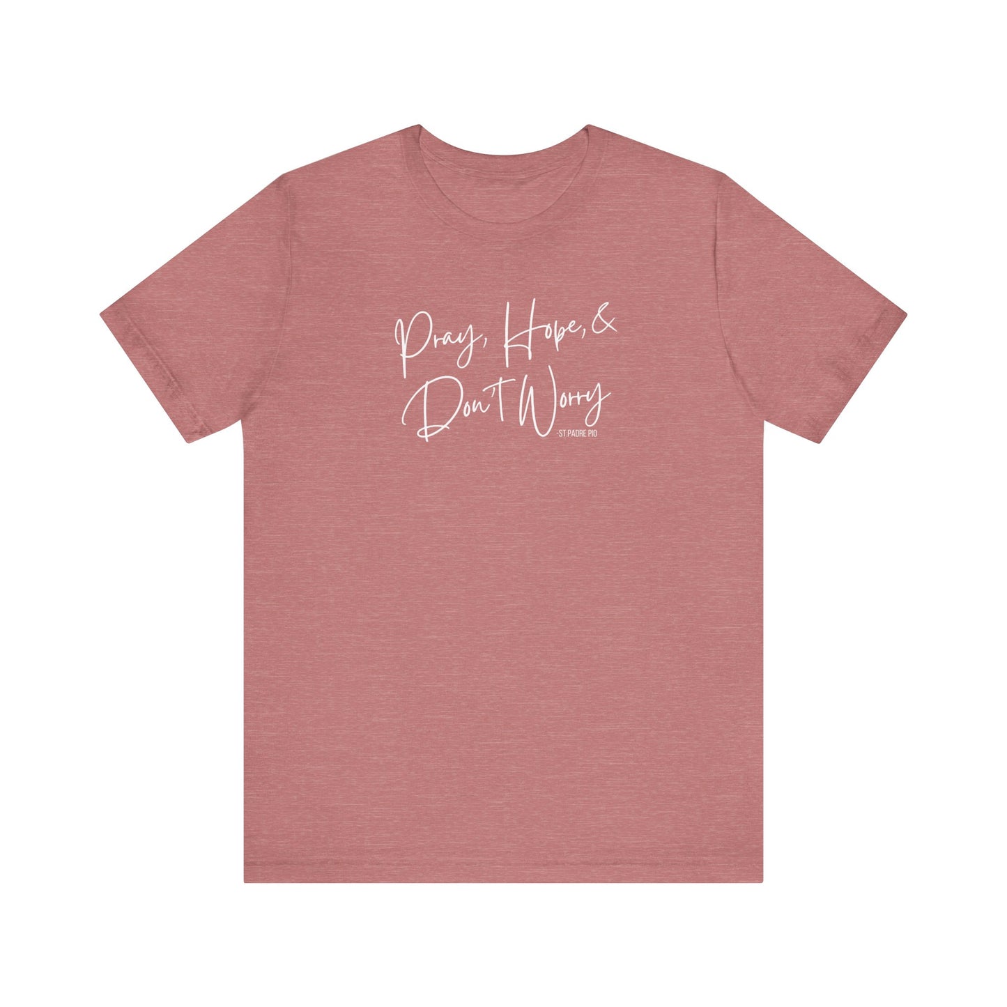 St. Padre Pio Unisex Jersey Short Sleeve Tee