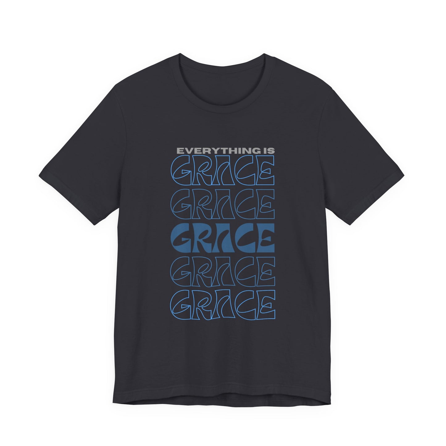 Everything is Grace Unisex Jersey Short Sleeve Tee- Women's Christian T-shirt-Catholic gifts