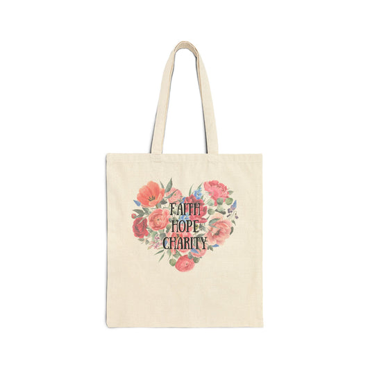 Cotton Canvas Tote Bag
