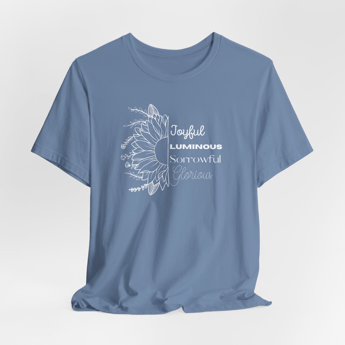 Winter Mysteries of the Rosary- Women's T-shirt